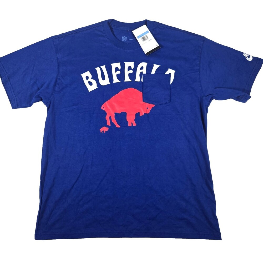 Nike Buffalo Bills NFL Team Graphic T-Shirt Blue Men’s Medium New
